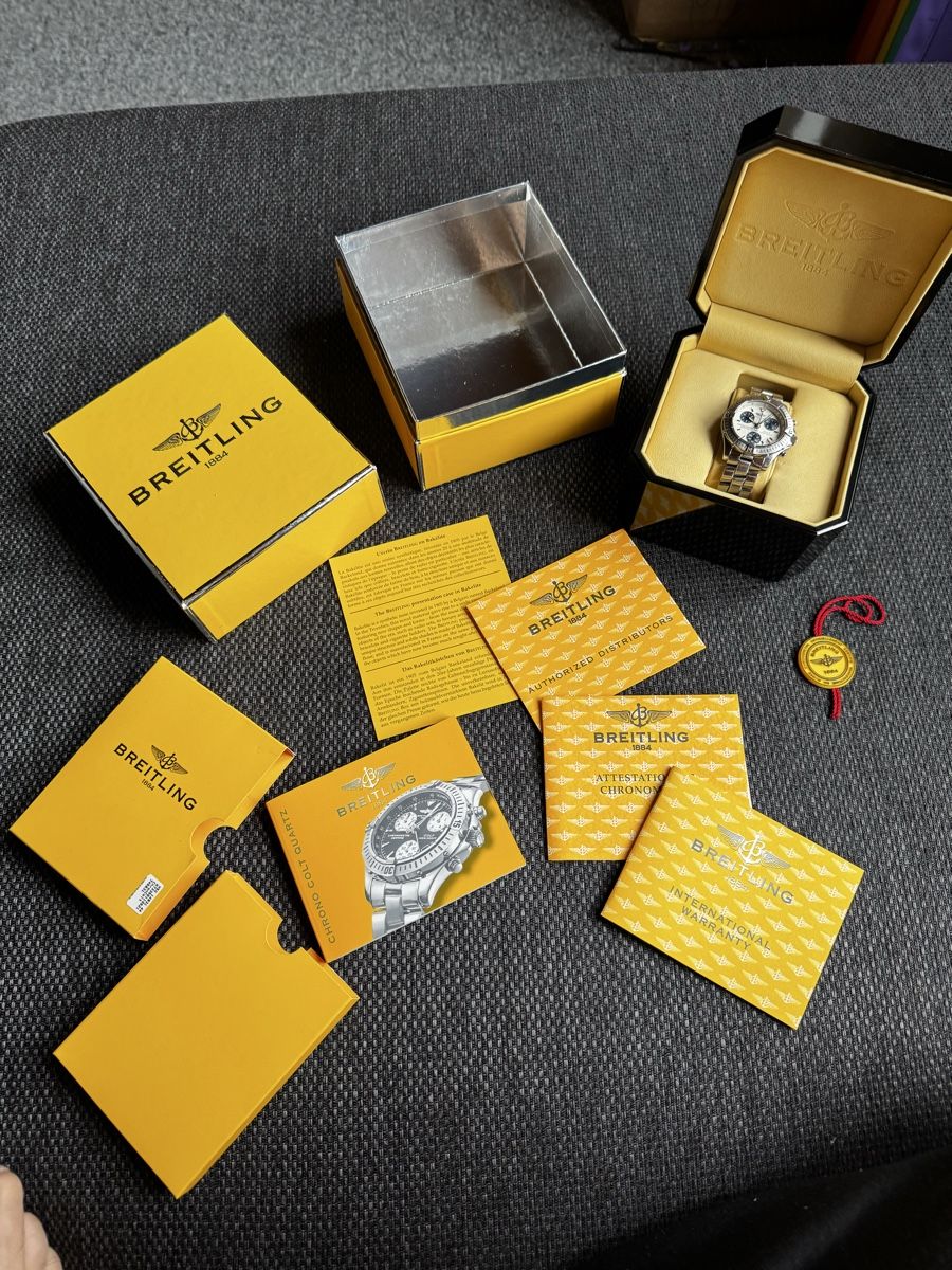 Breitling Orologi: Breitling Colt Chronograph – Usato da Schaffhausen venduto da lemark 1