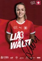 Lia Wälti Autogramm original handsigniert Schweiz 2025