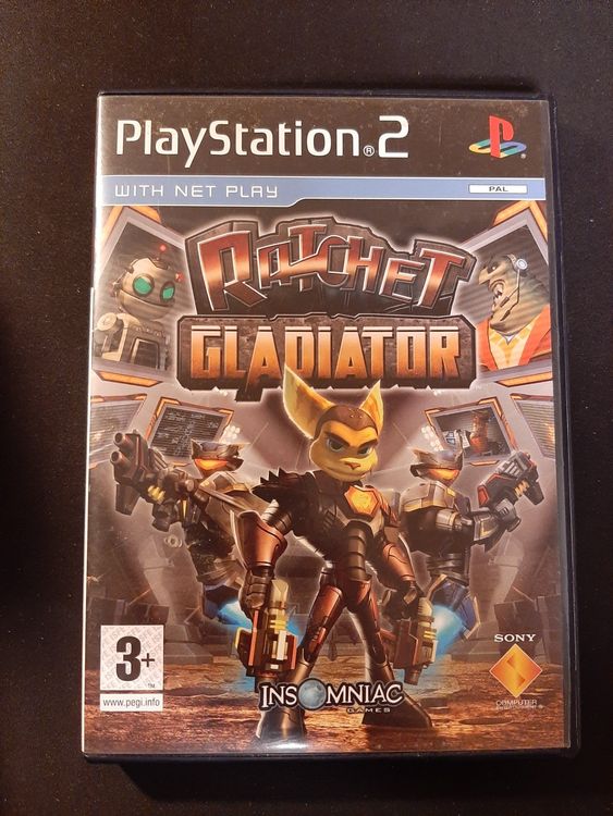 RATCHET GLADIATOR PLAYSTATION 2 Sony Ps2 Complet Pal Fr EUR 9,90 - FR