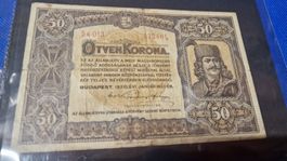 Banknote Ungary 1920
