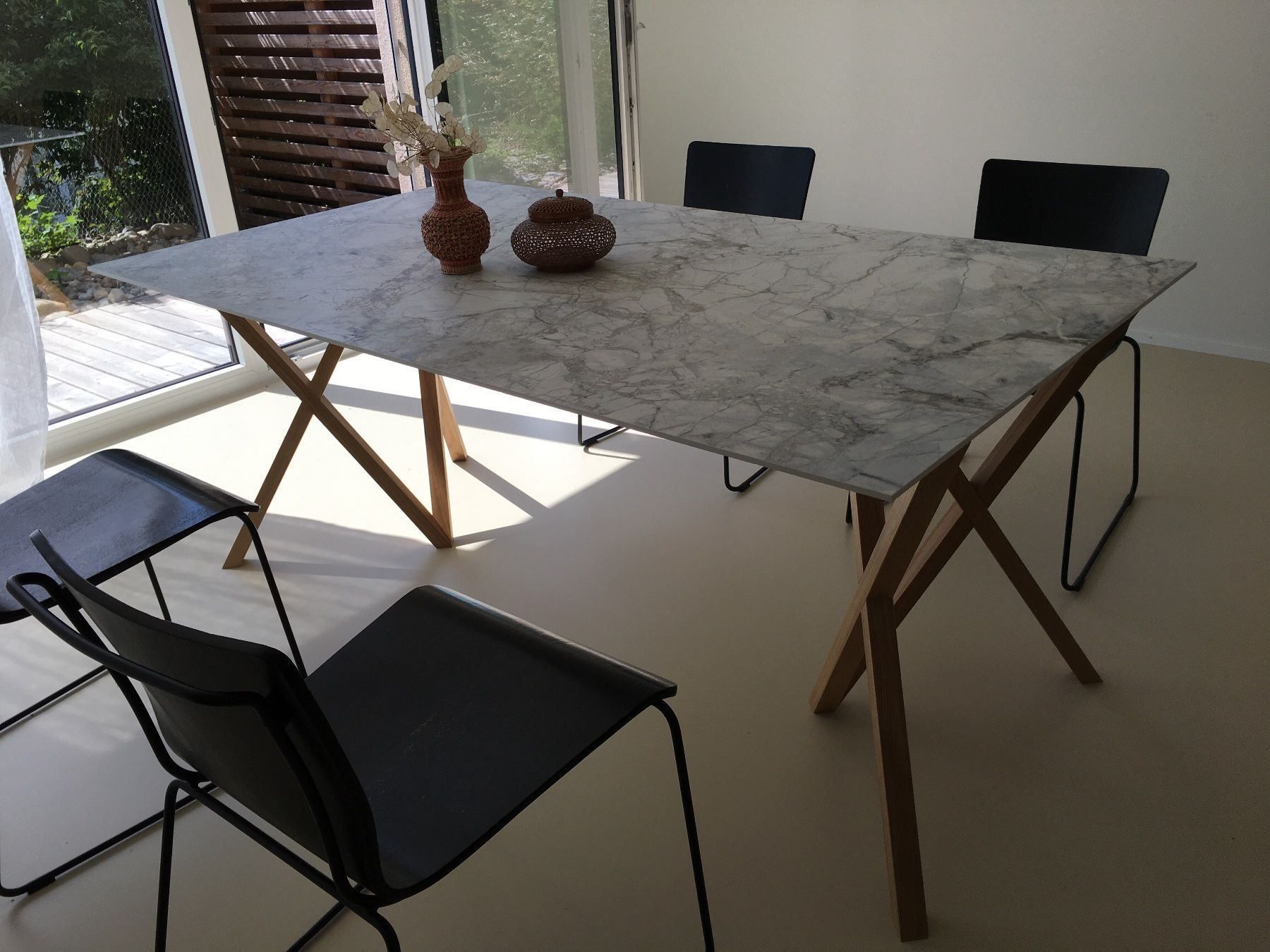 Tables: Esstisch 100x180cm – D'occasion à Homburg par leuearly 7
