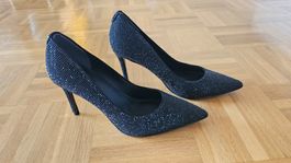 Guess Pumps schwarz Grösse 38 mit Strass