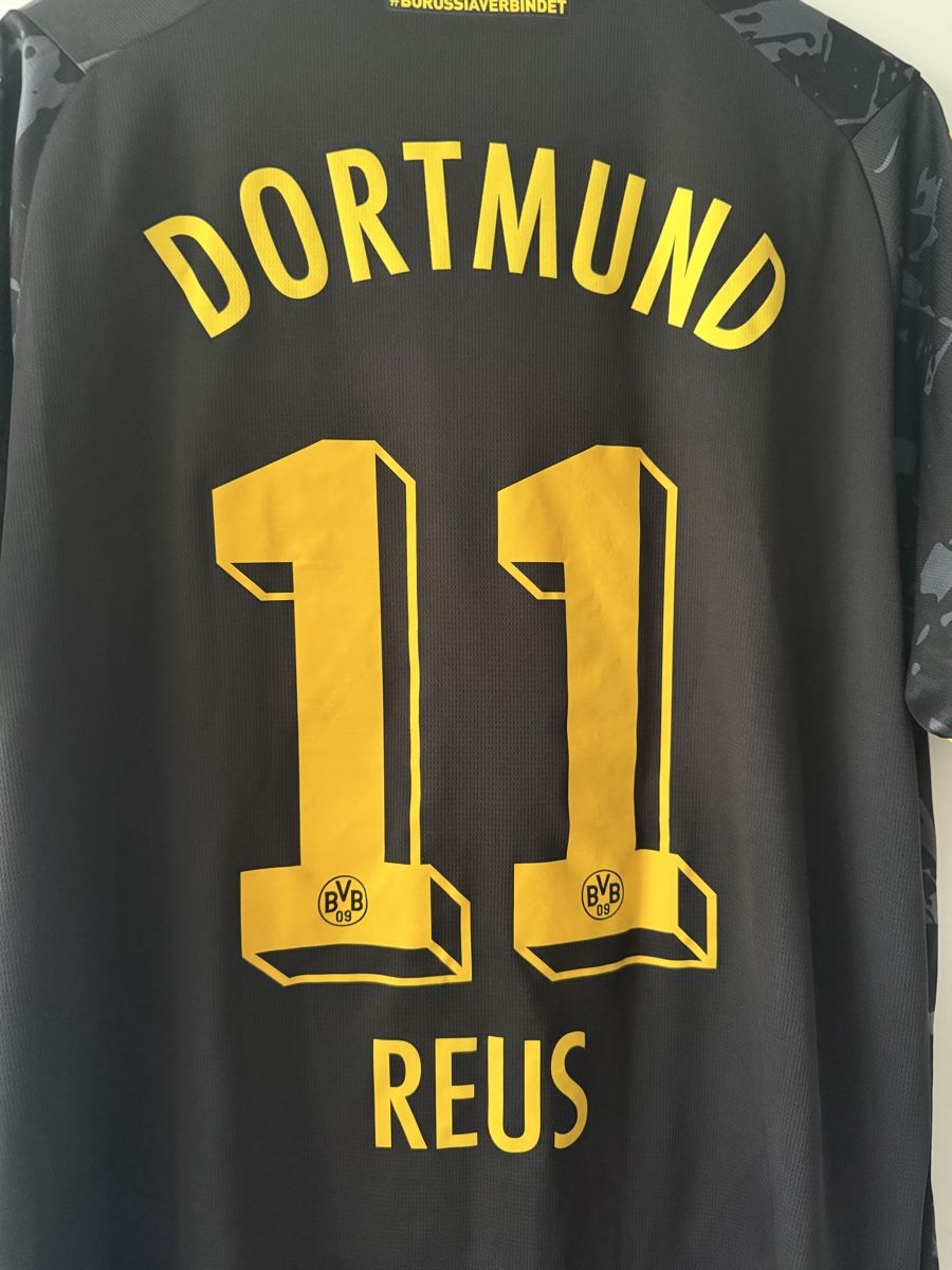 BVB Canottiere & Pantaloni: BVB Dortmund Marco Reus Trikot 2024 L – Usato da Glattpark(Opfikon) venduto da Sonyc 3