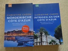 9 Krimis Christine CAZON - Südfrankreich