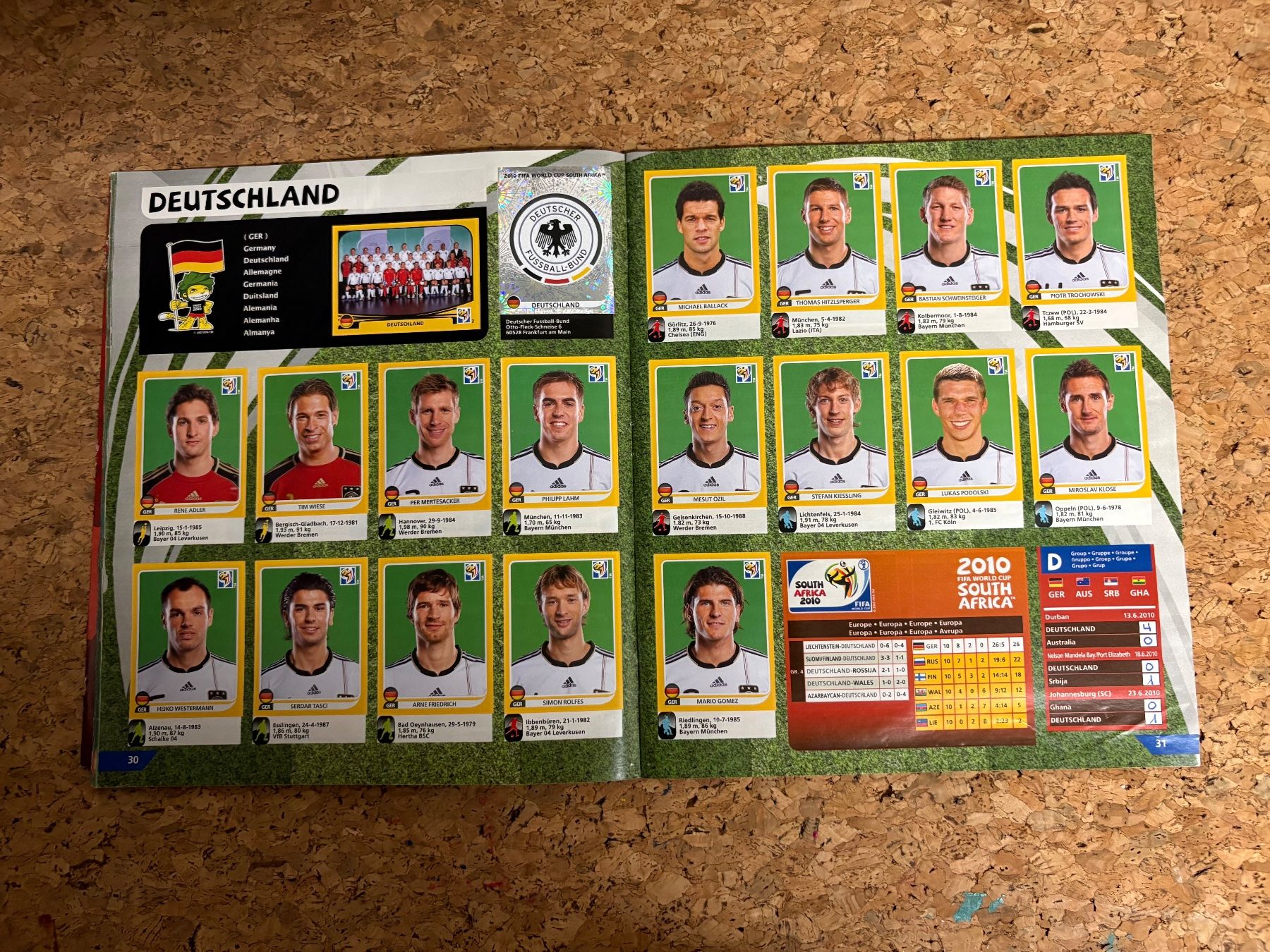 Panini Album: Panini Album South Arica 2010 – Usato da Rudolfstetten venduto da Clodo1975 5