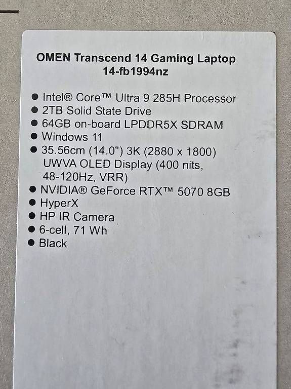 Notebook: Laptop Omen HP 14 – Usato da Oberbüren venduto da 2013luna 2