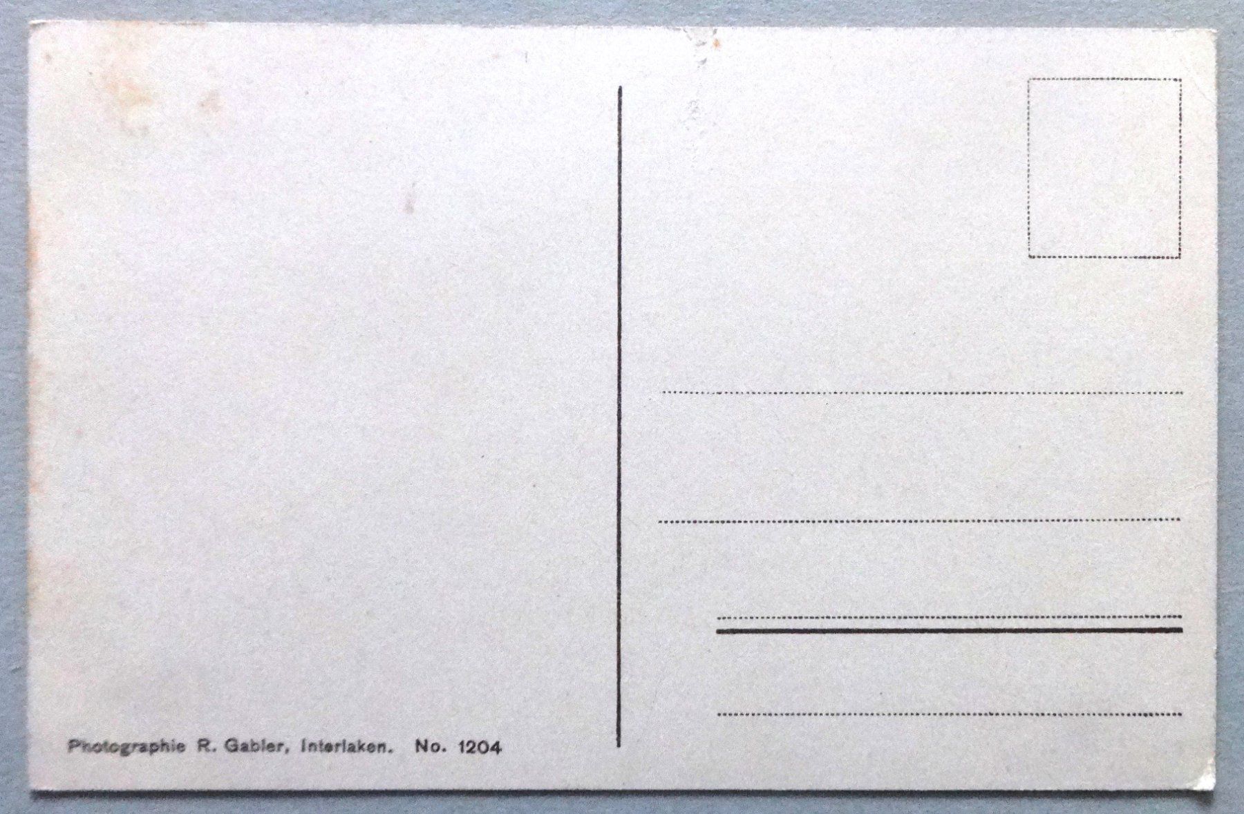 Cartoline postali: Interlaken - Generalansicht – Usato da Fétigny venduto da Billy2miny 1