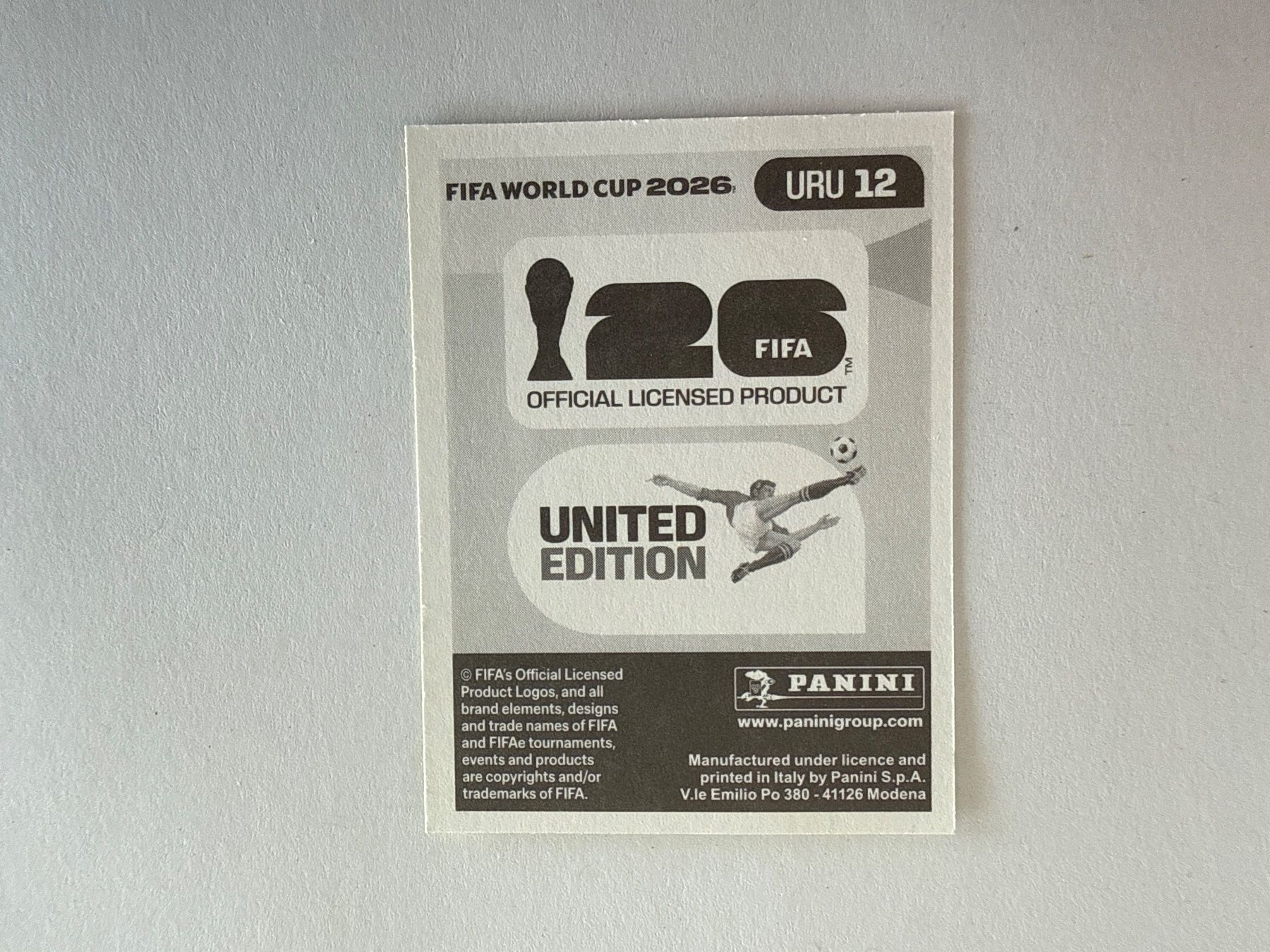 Panini Carte collezionabili: Bentacur URU12 - Panini CH Edition WM 2026 – Nuovo (secondo la descrizione) da Grenchen venduto da nicus_aveiro 1
