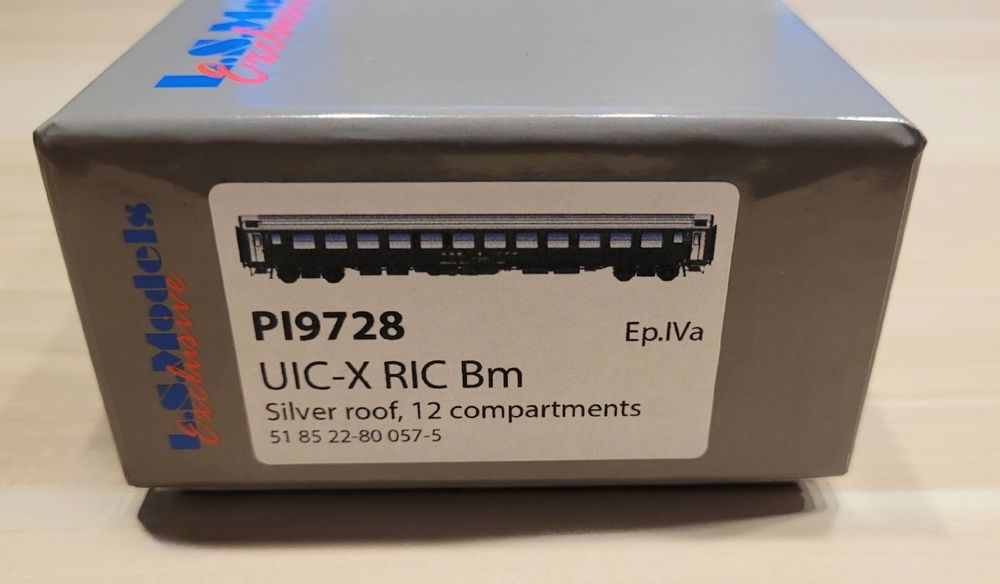 LS Models 9728 SBB CFF FFS UIC-X RIC Personenwagen Bm H0 DC (Neu und ...