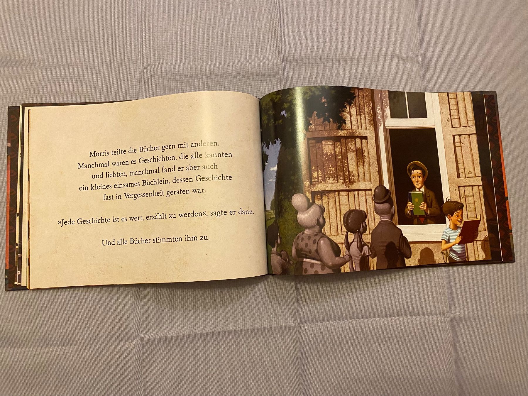 Bücher: Die fliegenden Bücher des Mister Morris Lessmore Joyce Buch – Gebraucht aus Basel von him_5r5n 4