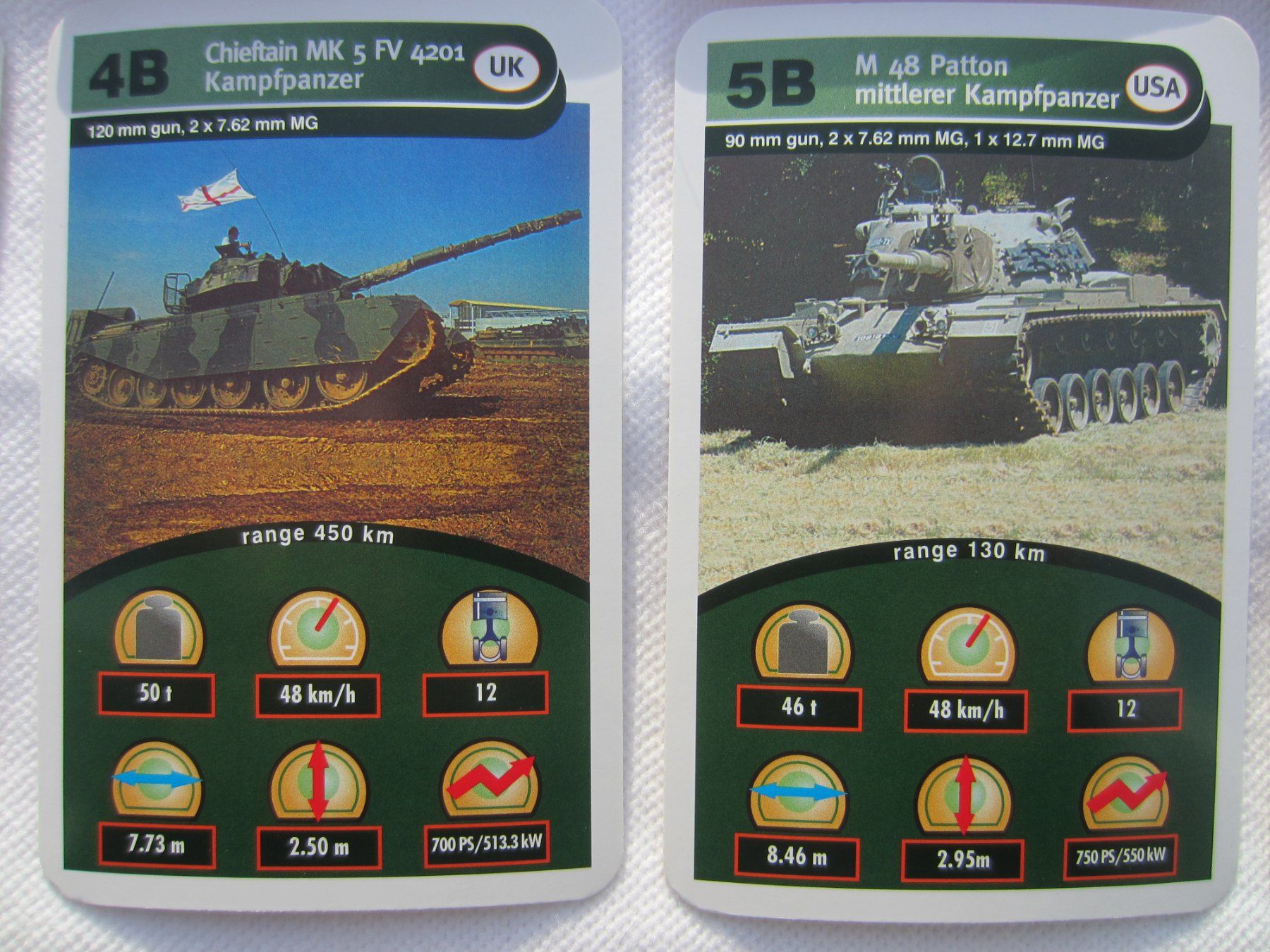Giochi: QUARTETT TANKS PIATNIK SPIELKARTEN Fabrikneu – Nuovo e nell'imballaggio originale da Sursee venduto da Tschiger 4