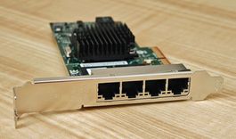 Intel I350-T2 4x Gigabit PCIe Netzwerkkarte - NEU