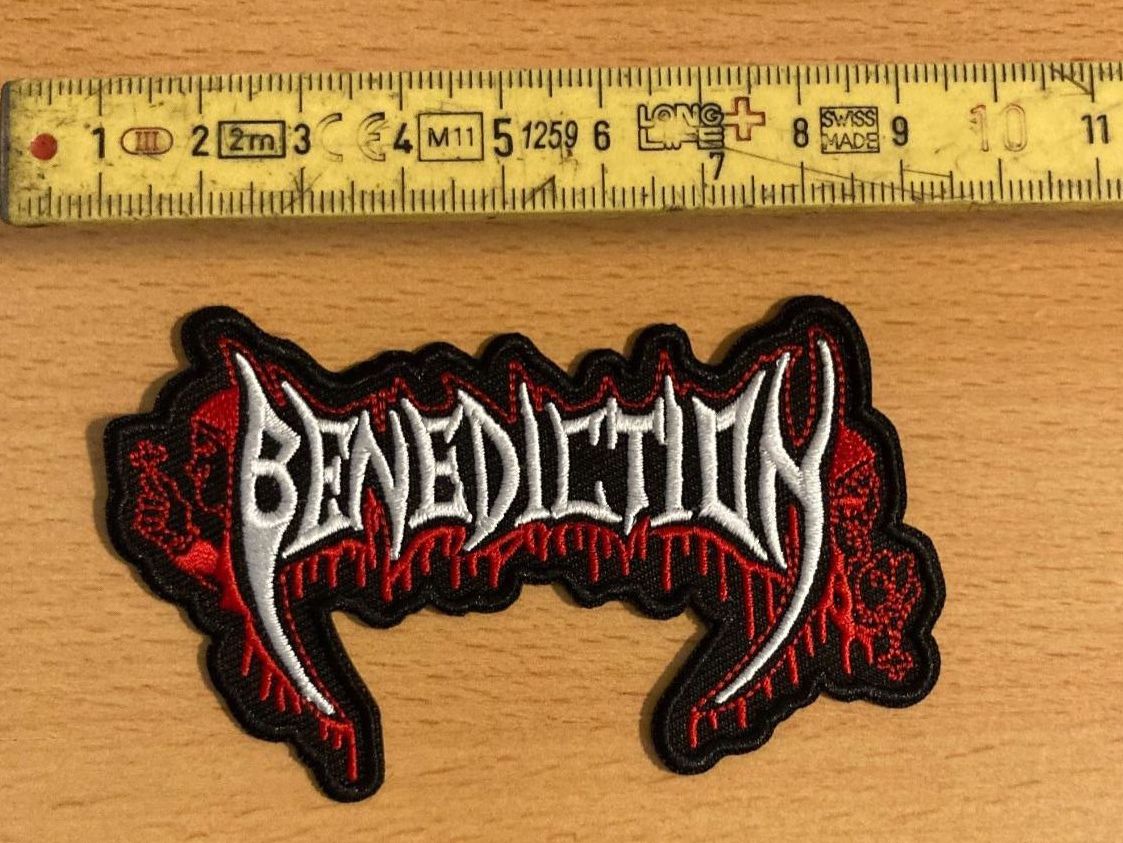 Toppe: Benediction Patch Sticker Aufnäher Metal Rock Band – Nuovo (secondo la descrizione) da Horn venduto da abutre72