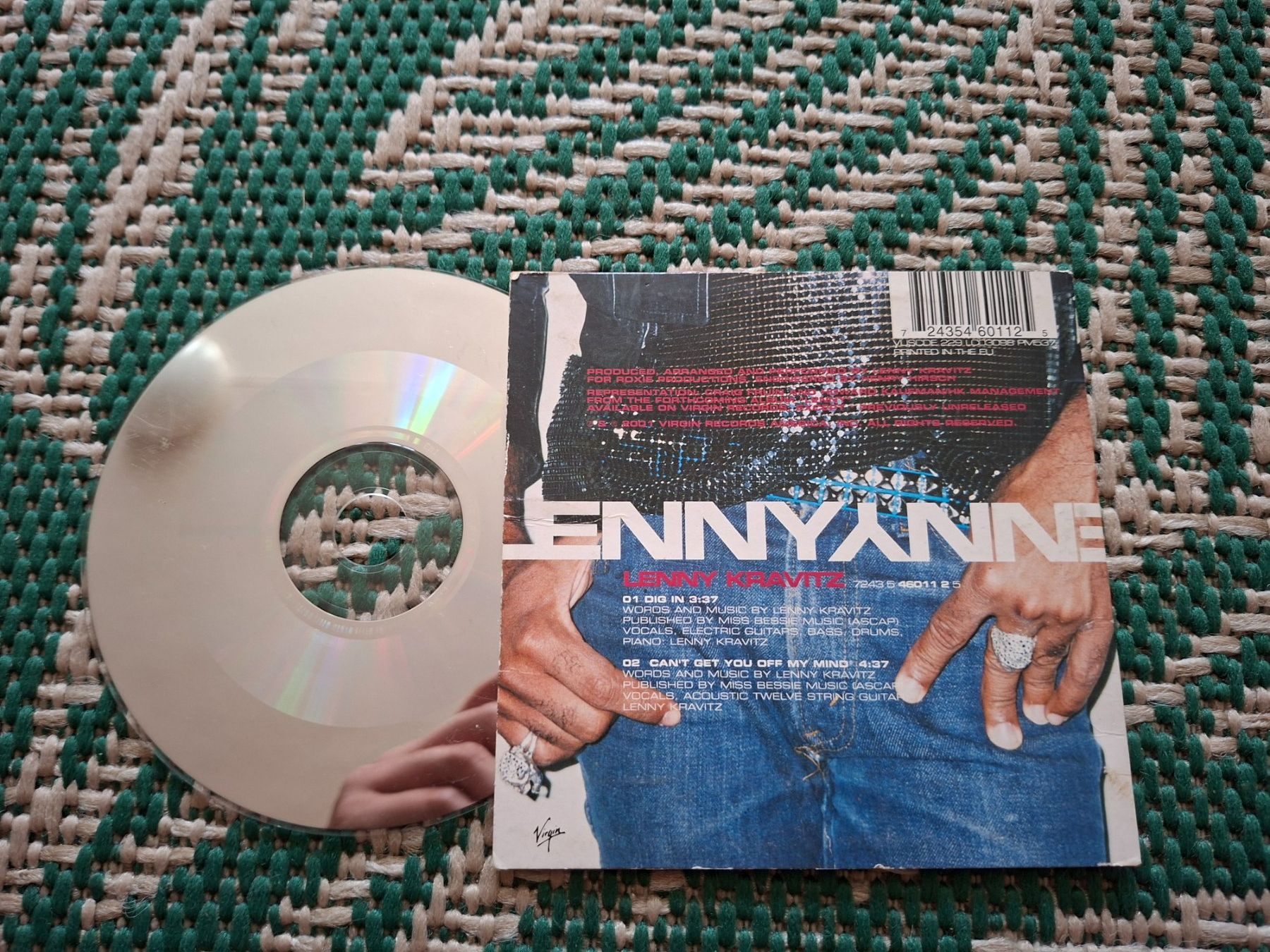 CD: Lenny Kravitz CD-Single Dig In Funk-Rock 90s – Usato da Burg AG venduto da ..machine_rec.. 1
