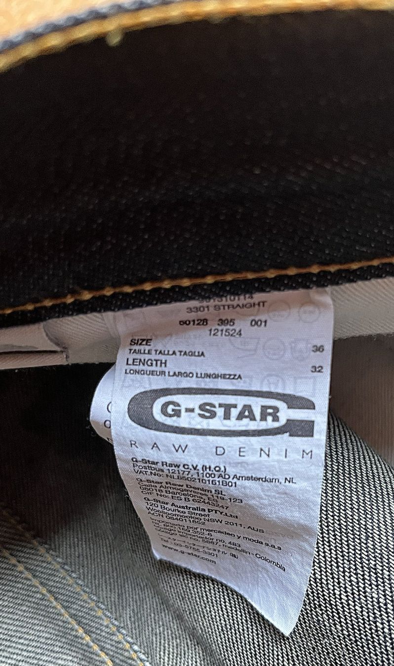 G-Star Jeans: G-Star RAW Jeans W36 L32 – Usato da Wabern venduto da Leksan2 7