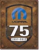 Blechschild-MOPAR 75TH ANNIVERSARY - 30 x 40 cm