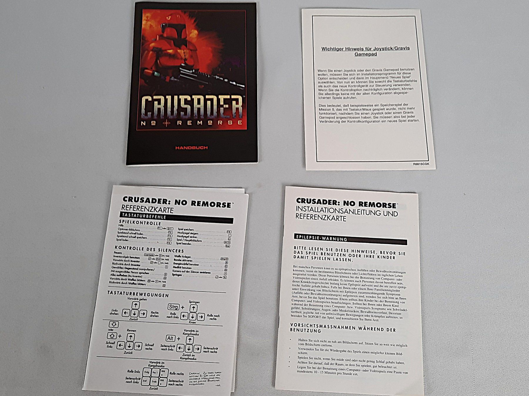 Giochi: ORIGIN SYSTEM/EA: "Crusader: No Remorse" – Usato da Beinwil am See venduto da Restwert_Beinwil 5