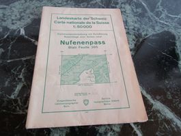 Landeskarte Nufenenpass Blatt 265 Jahr 1947        (Nr.10)