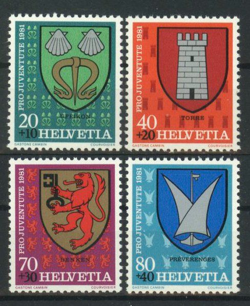 Tutti i francobolli: 1981, Pro Juventute ** (2) – Nuovo (secondo la descrizione) da Willisau venduto da Vollstempel