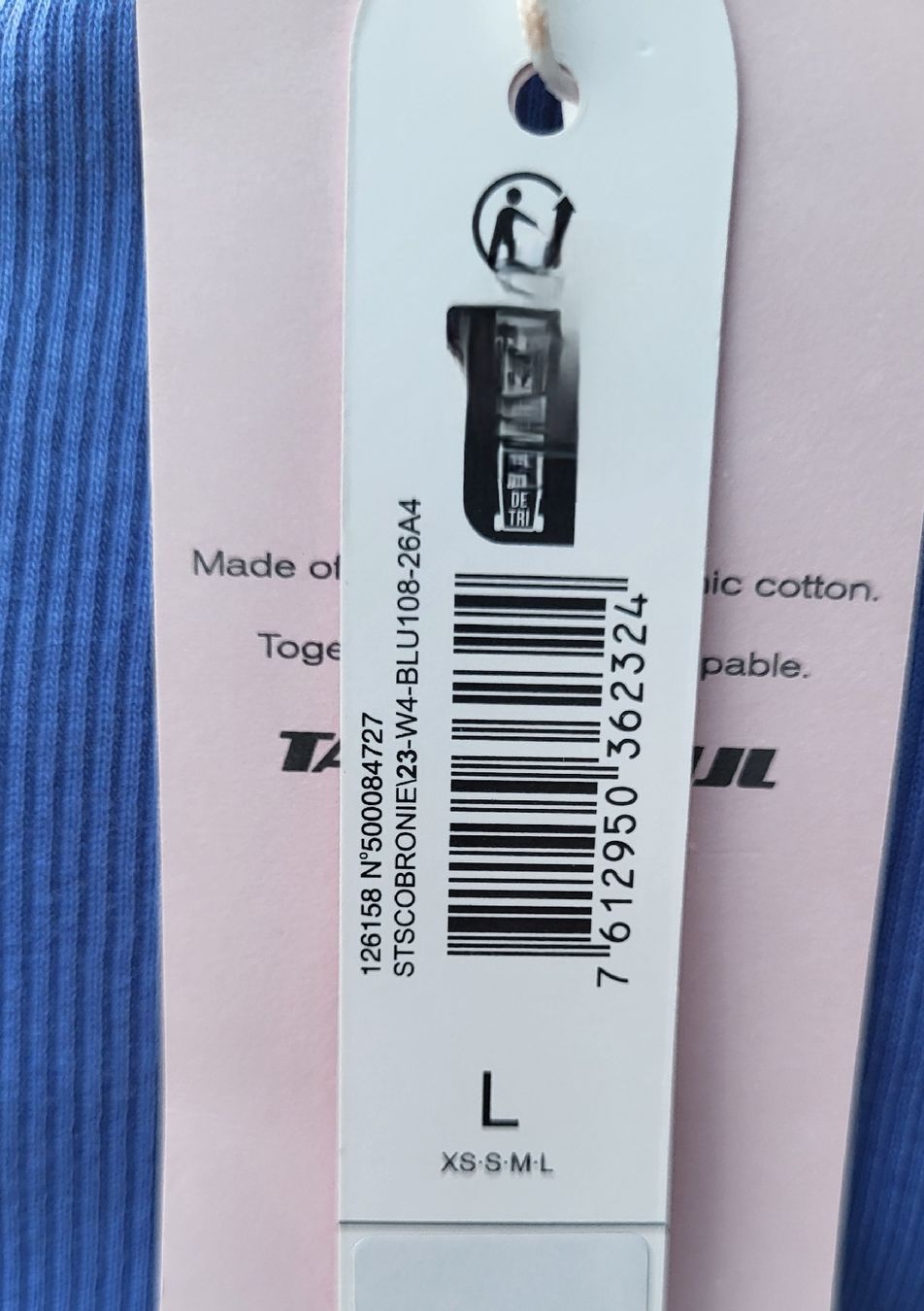 T-Shirts: T-shirt  bleu en coton  – Neu und originalverpackt aus Fribourg von VictoriaShop7 2