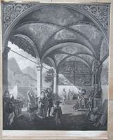 Tellskapelle grosse  Aquatinta von Hegi