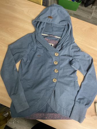 Ragwear  Sweat Kapuzenjacke Hoodie Gr. S blau