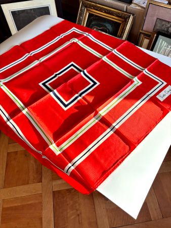 💚 Vintage-Seidentuch aus den 70s PIERRE CARDIN💚 100% SEIDE