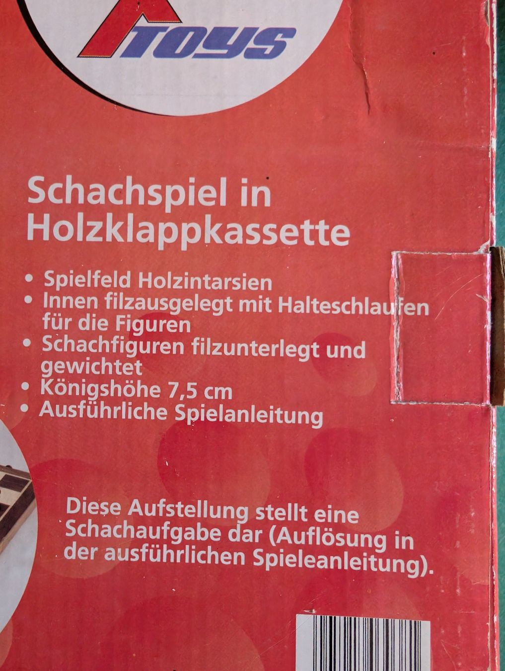 Giochi: Schach im Holzkasten – Usato da Bern venduto da berneroberlaenderin 1