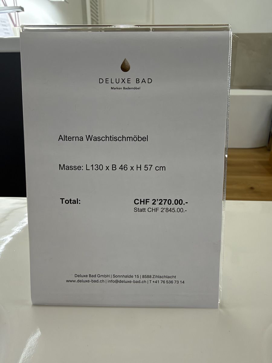 Alterna Badezimmermöbel: Alterna Waschtischset  – Neu und originalverpackt aus Amriswil von deluxe_bad 1