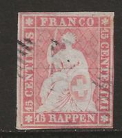 1854 : Strubel Nr. 24A, geprüft   : KP 240.--