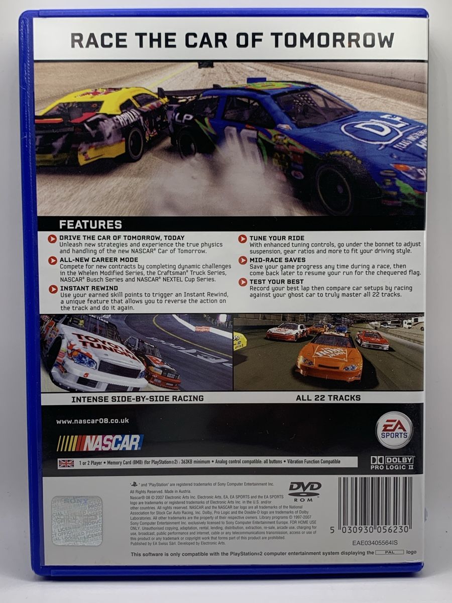 Sony Jeux: PS2 - NASCAR 08 – D'occasion à Ostermundigen par RG-Collector 1