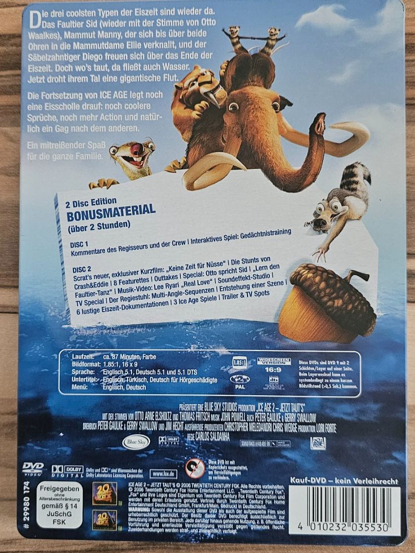 Tutti i DVDs: ICE AGE- /4 DVD-  SAMMLUNG – Usato da Geuensee venduto da jes_9xyk 3