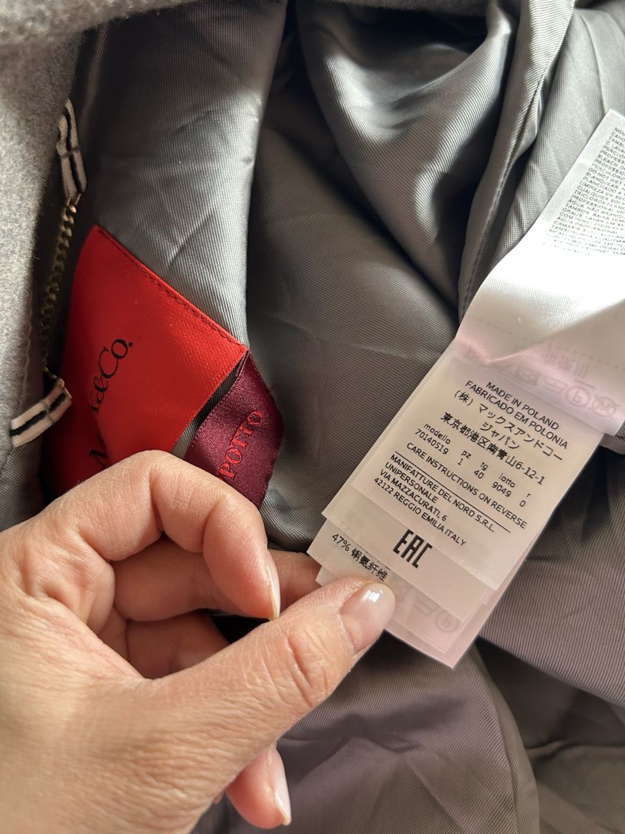 Max Mara Cappotti: Max&Co Grau Mantel – Usato da St.Josefen venduto da lop_lh8d 6