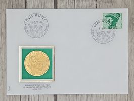 CL09 Enveloppe + Timbre Suisse 1970