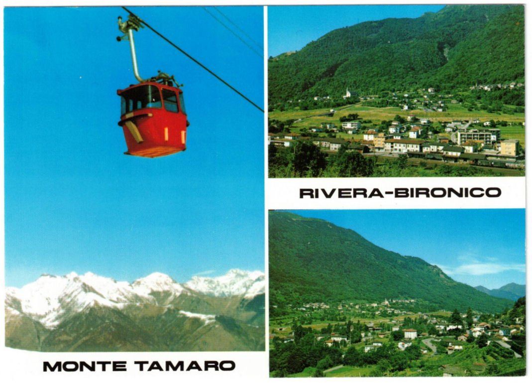 Cartes postales: Monte Tamaro - 3 Bild AK – D'occasion à Binningen par Mountainrider