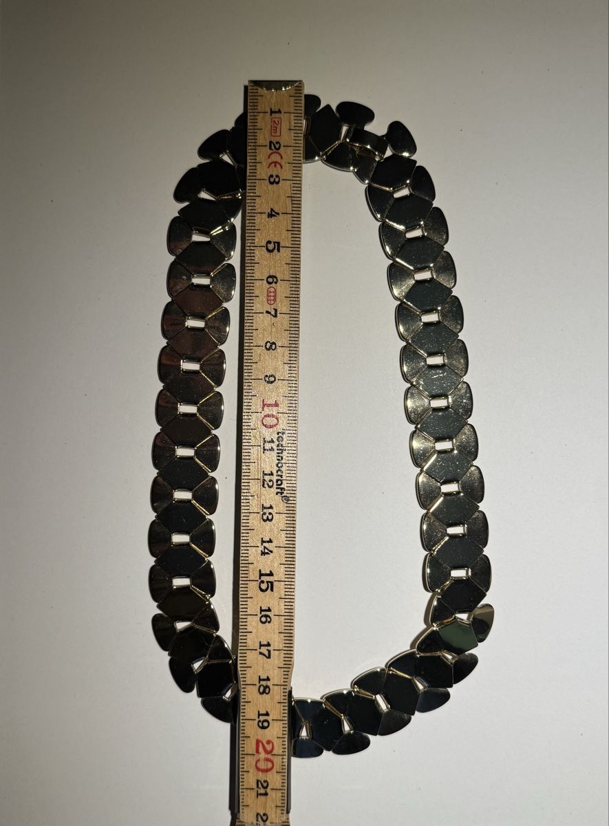 Catenine: Statement-Halskette gold rund – Usato da Dübendorf venduto da ZiKarten 2