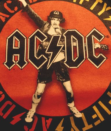 AC/DC Jubiläums T-Shirt "fifty" 2024