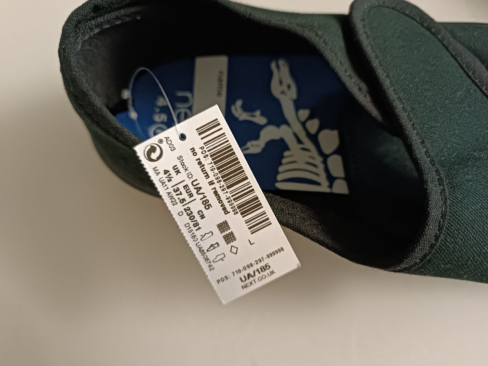Next Scarpe da uomo: Finken/ Hausschuhe NEXT NEU Gr 35 + 37,5 – Nuovo e nell'imballaggio originale da Binz venduto da julijuli 4