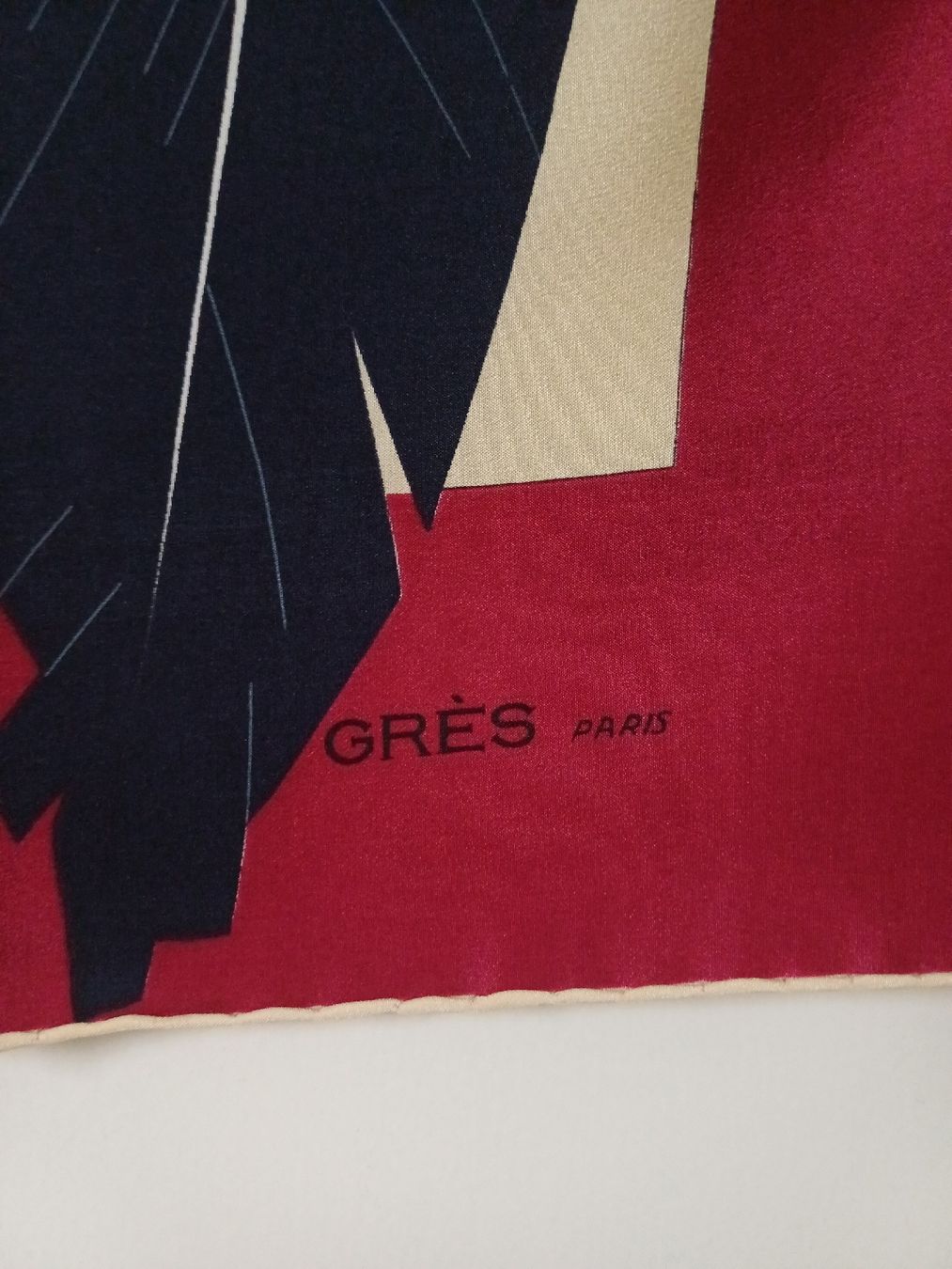 Foulard & Sciarpe: GRÈS Paris Seidenfoulard – Usato da Zürich venduto da Avocadokern 1