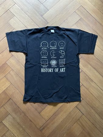 HISTORY OF ART SIZE XL VINTAGE MADE IN USA
