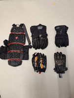 Motorrad Handschuhe/ohne Rückenpanzer
