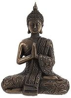 Bronzefigur BRONZIERT!!! Buddha‪‪