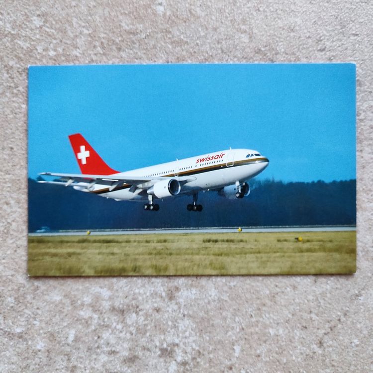 Postkarte Airbus A310 Swissair | Kaufen auf Ricardo