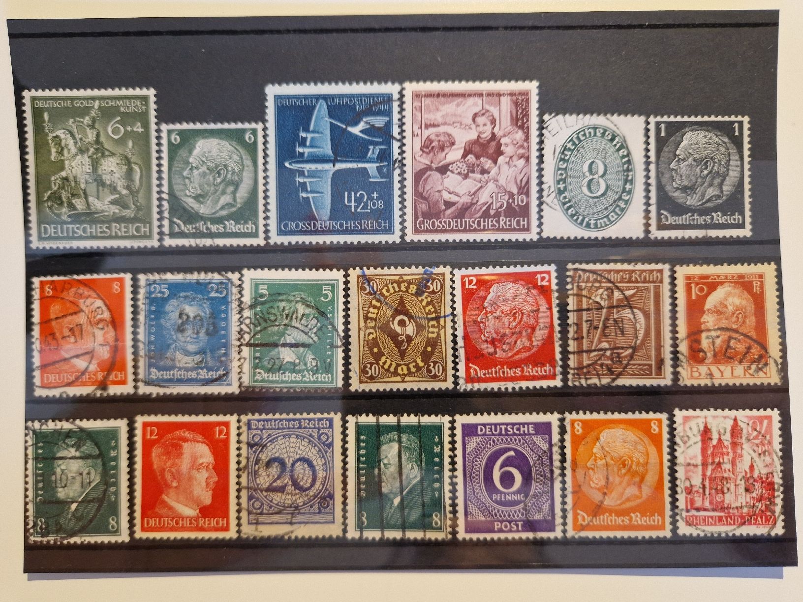 Tutti i francobolli: Deutsches Reich Briefmarken – Usato da St. Gallen venduto da Enrico_SG