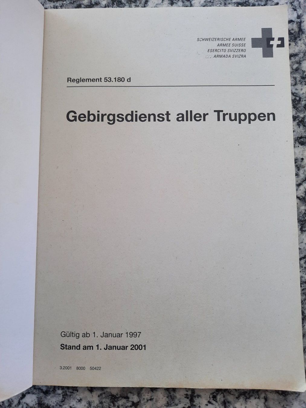 Libri: Gebirgsdienst aller Truppen – Usato da Ruswil venduto da Sammlergeist 1