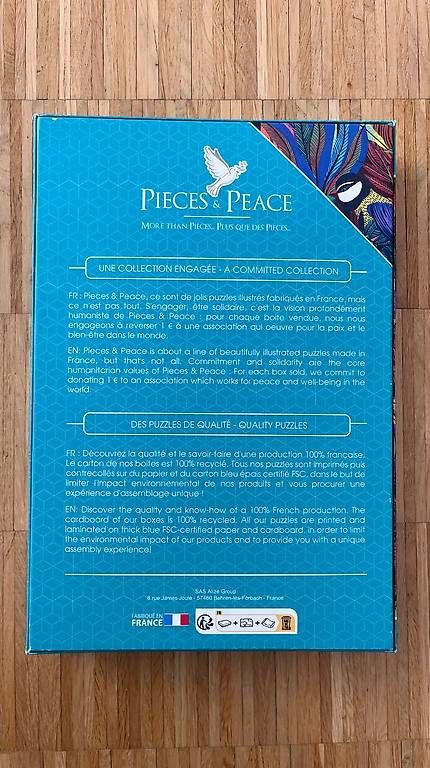 Puzzle: pieces & peace puzzle 2000 Teile – Nuovo e nell'imballaggio originale da Zürich venduto da Flamingo85 1