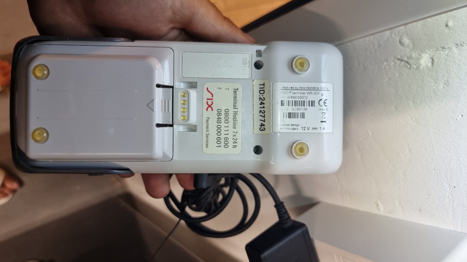 Registratore di cassa: SIX / Worldline YOXIMO Kartenterminals – Usato da Galgenen venduto da Gaebe95 3