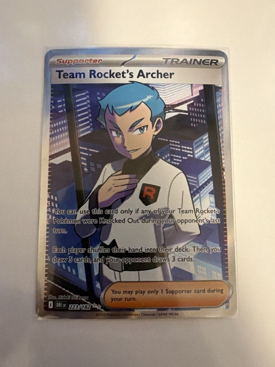 Pokémon Cartes à collectionner: Pokemon Team Rocket‘s Archer – Neuf (Voir description) à Winterthur par stipooo97