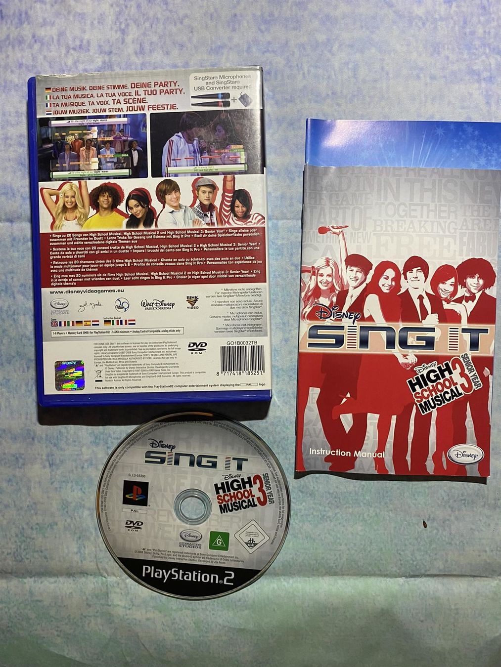 Disney Giochi: PS2: Disney Sing it High School Musical3 – Usato da Märstetten venduto da AlienNova 1