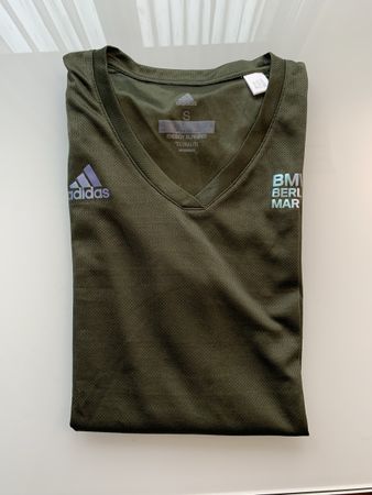 Adidas Laufshirt, Gr. S, Olivgrün, Toller Zustand!